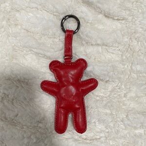 Steve Madden Red Bear Key Holder
